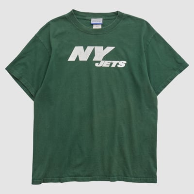 New York Jets Reebok 2000s T-shirt - Green - S by Fanatics Real Vintage