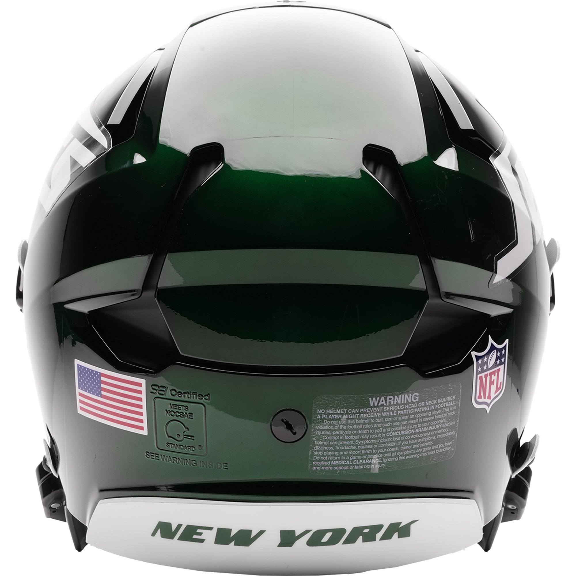 Casque authentique Riddell Axiom des Jets de New York