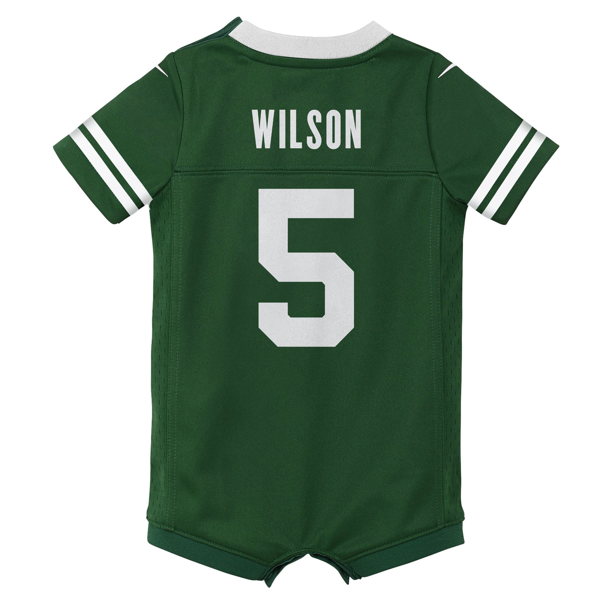 Combinaison Nike Garrett Wilson verte des Jets de New York pour nouveau-né