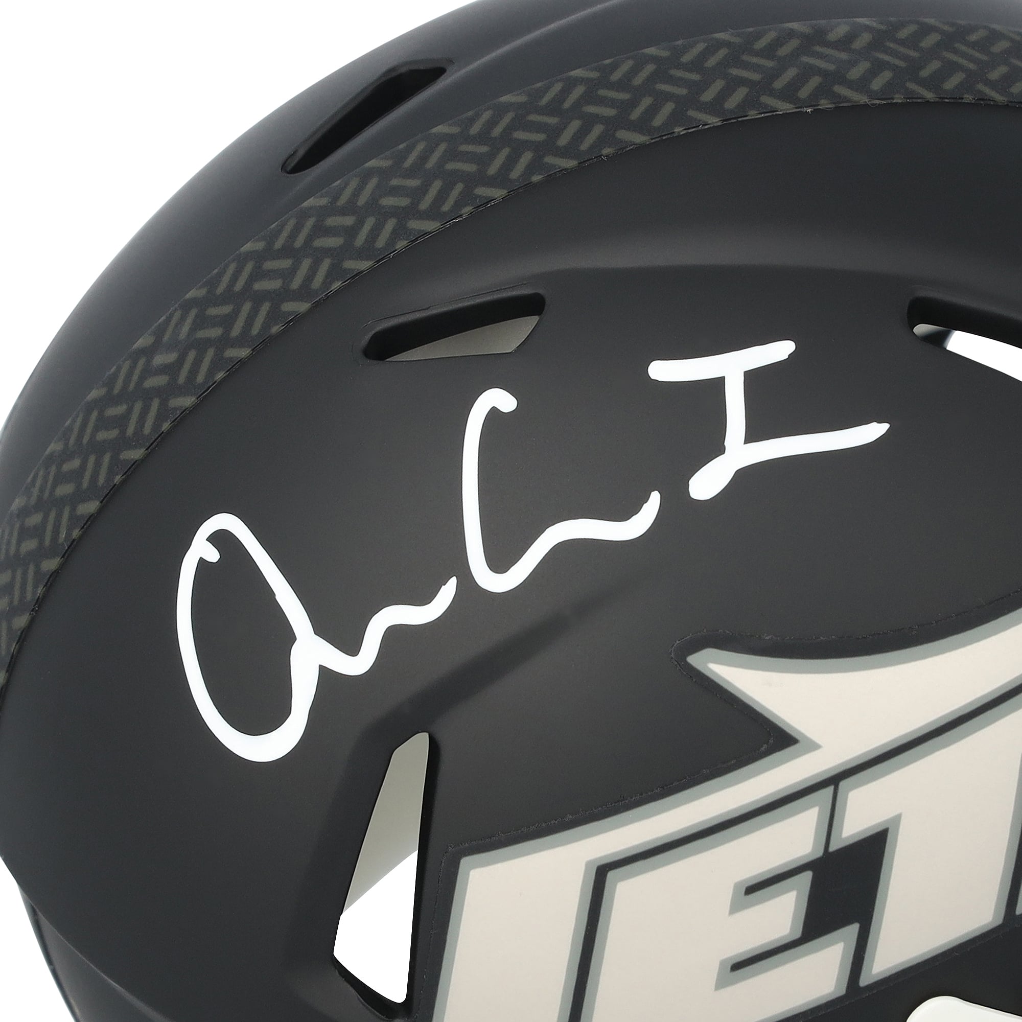 Mini-casque Riddell Rivalry Speed ​​autographié par Omar Cooper Jr. des Jets de New York