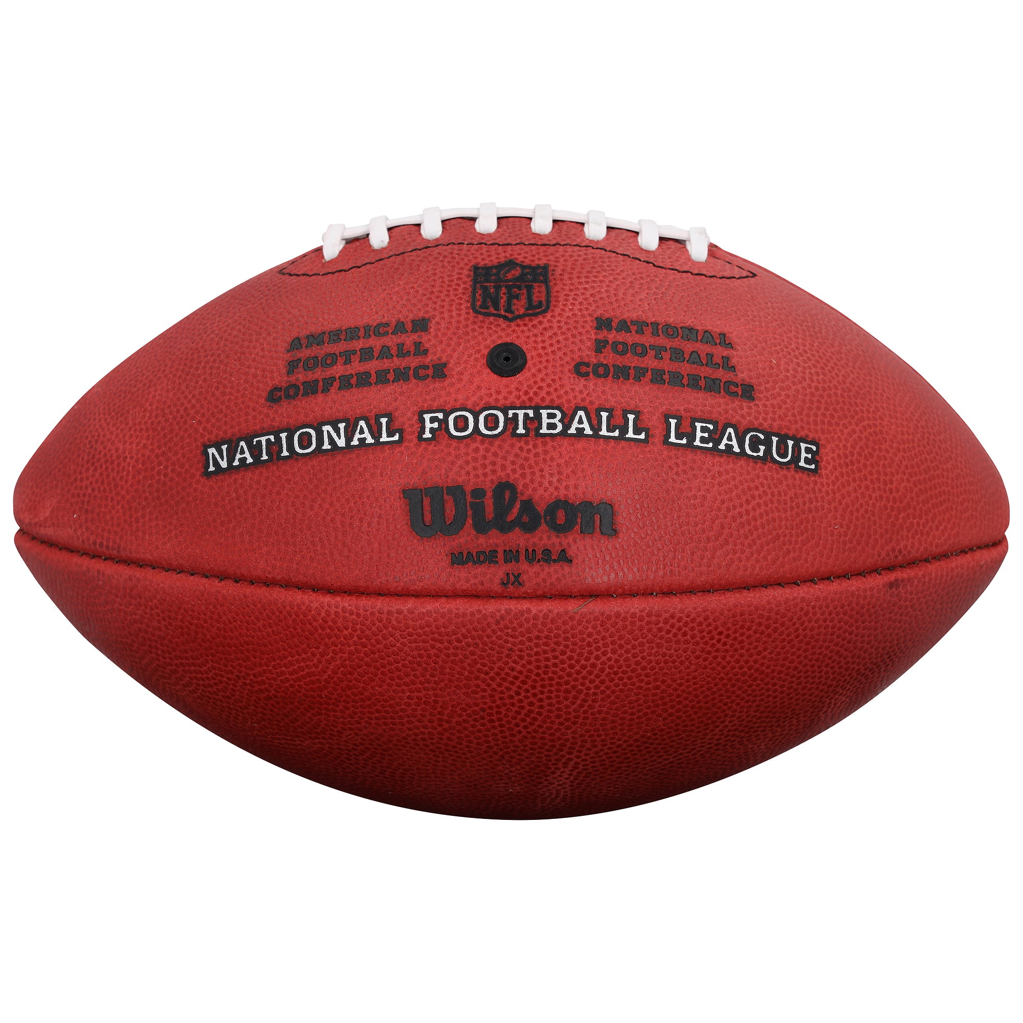 Ballon de football américain Wilson Duke en couleur, autographié par Omar Cooper Jr., des Jets de New York