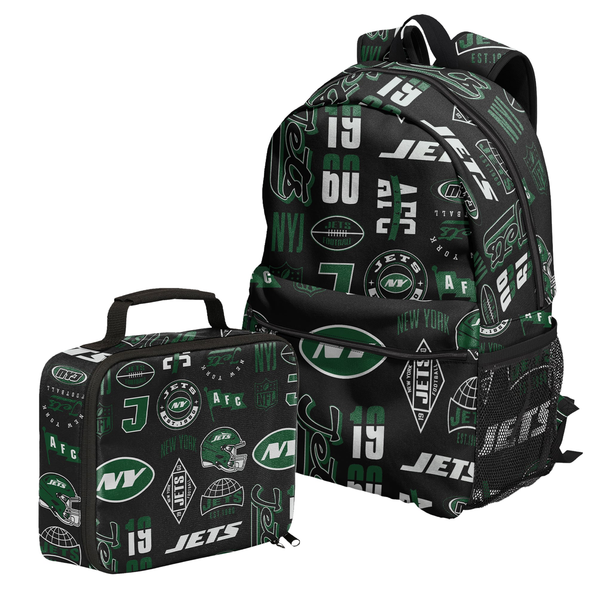 Outerstuff New York Jets Backpack and Lunchbox Set