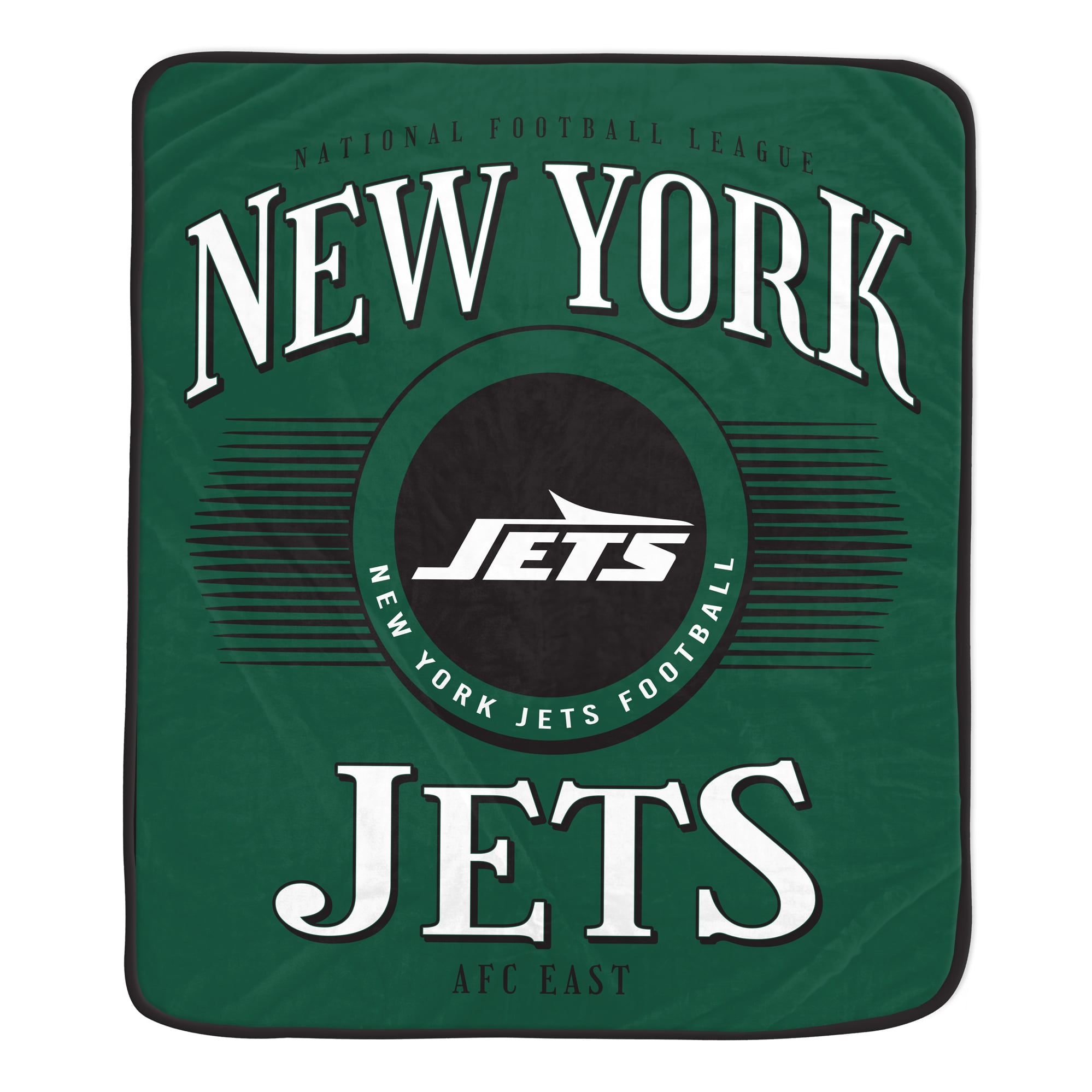 Couverture ultra douce Pegasus New York Jets Spotlight Arch 60" x 70"