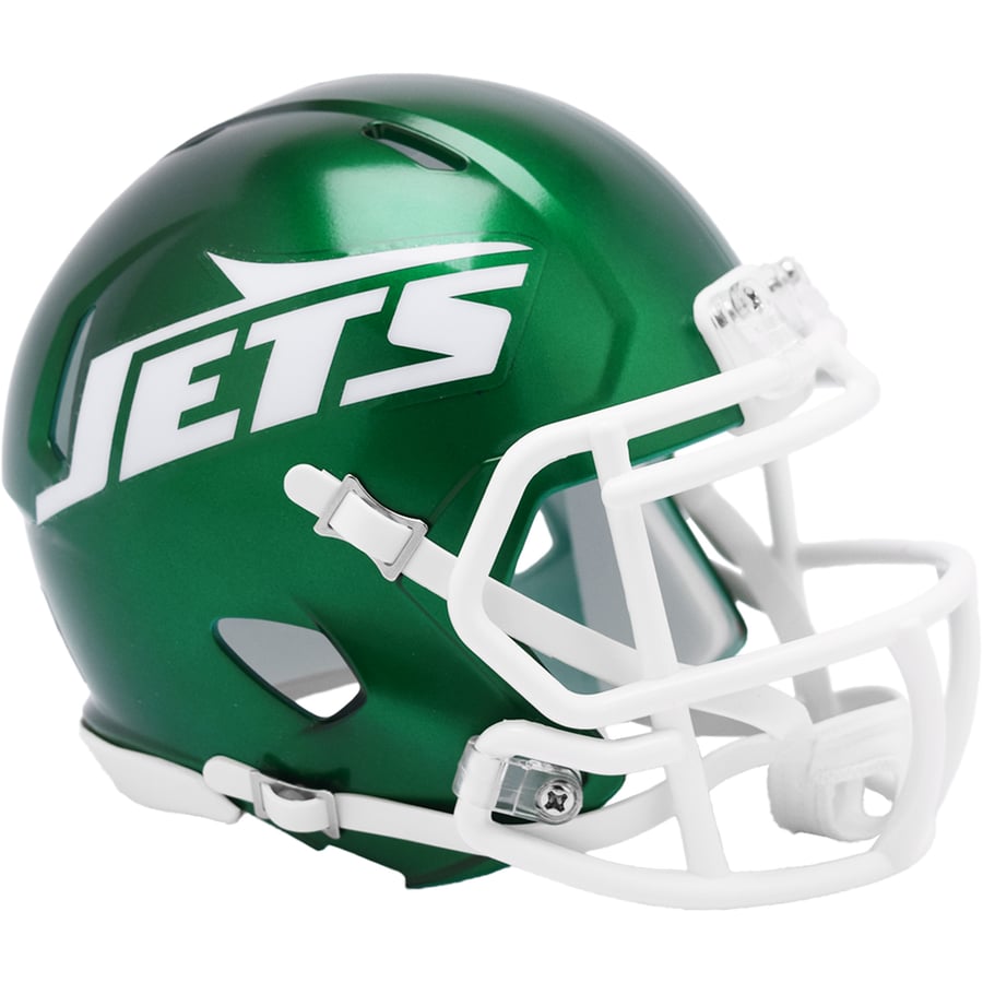 Jets Rave Helmet Nfl Mini Helmets NEW YORK JETS 2024 NFL SALUTE TO SERVICE RIDDELL MINI