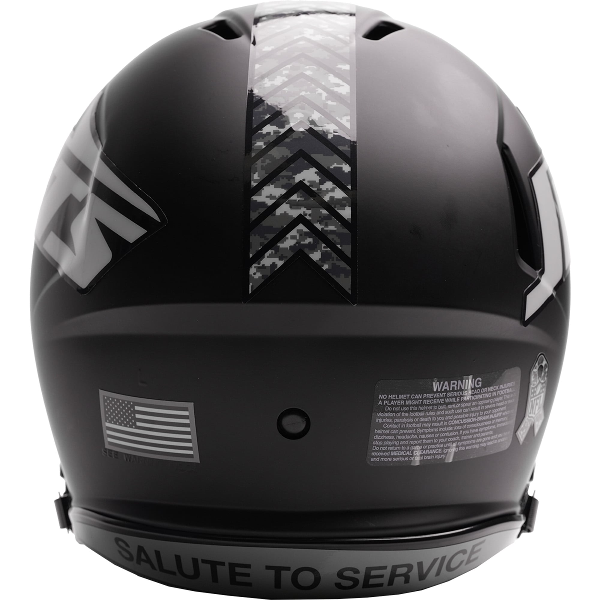 Casque authentique Riddell New York Jets 2026 Salute to Service Speed