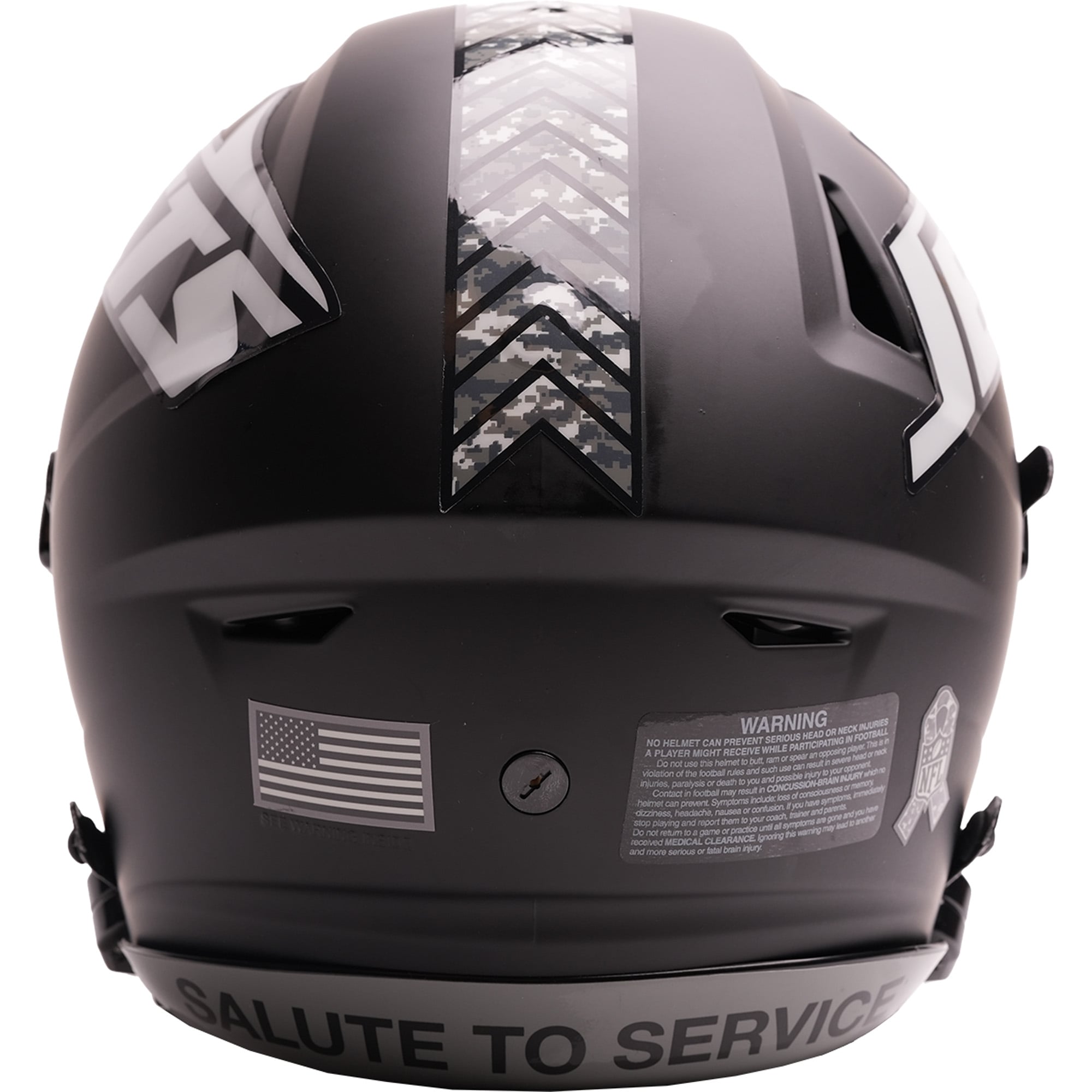 Casque authentique Riddell New York Jets 2026 Salute to Service Speed ​​Flex