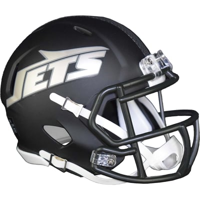  New York Jets Riddell Rivalries Collection On-Field Alternate Speed Mini Helmet