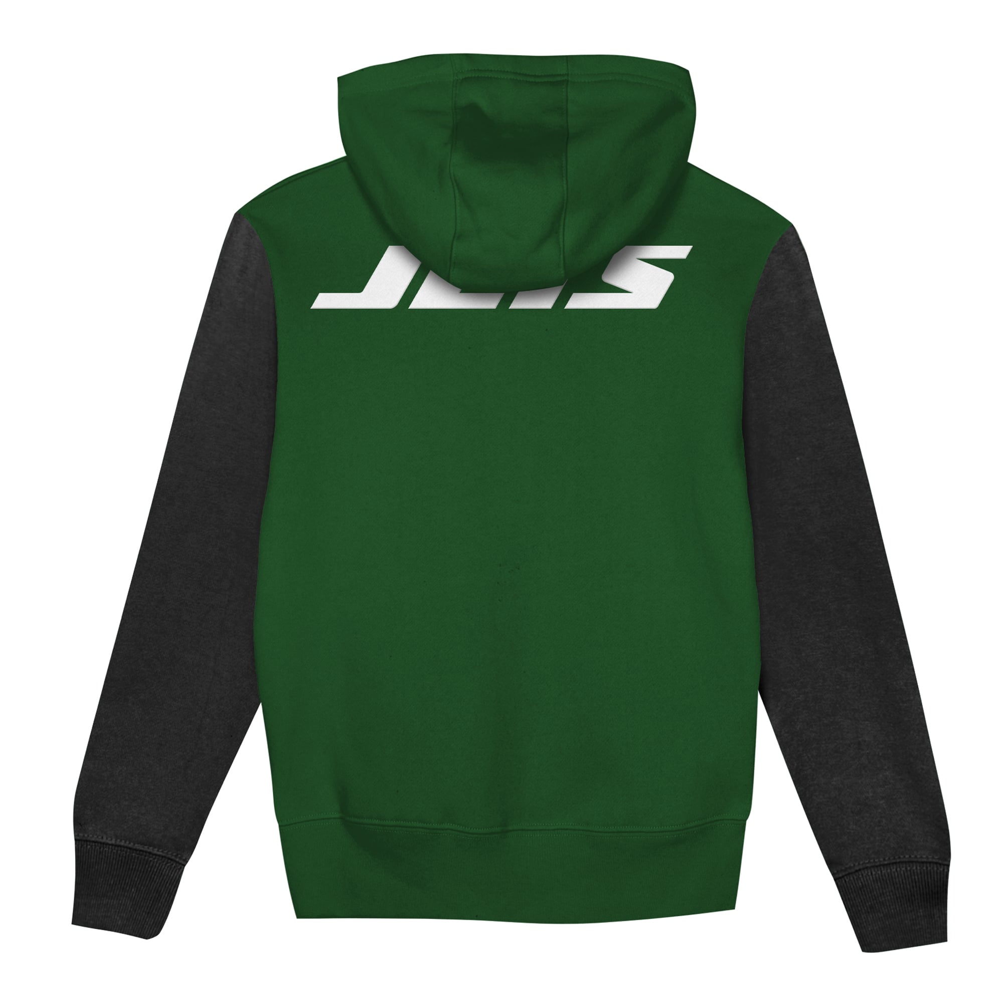 Sweat à capuche zippé Outerstuff vert et noir New York Jets Stadium pour tout-petit