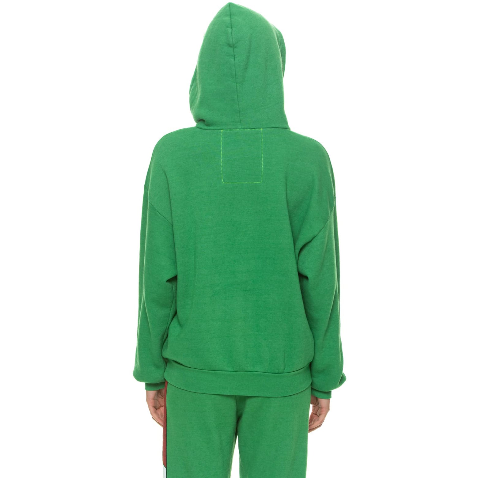 Sweat à capuche unisexe Aviator Nation vert New York Jets, coupe décontractée, en mélange de trois matières.