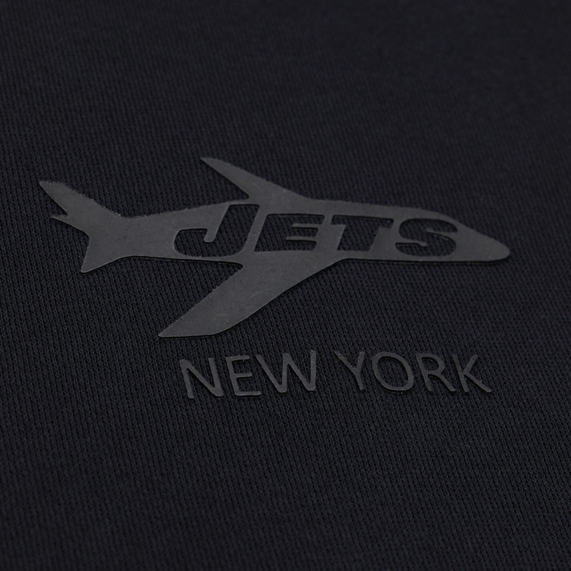 Sweat-shirt en polaire Mitchell & Ness Core Essentials noir à micro-logo pour femme, modèle New York Jets Essentials.