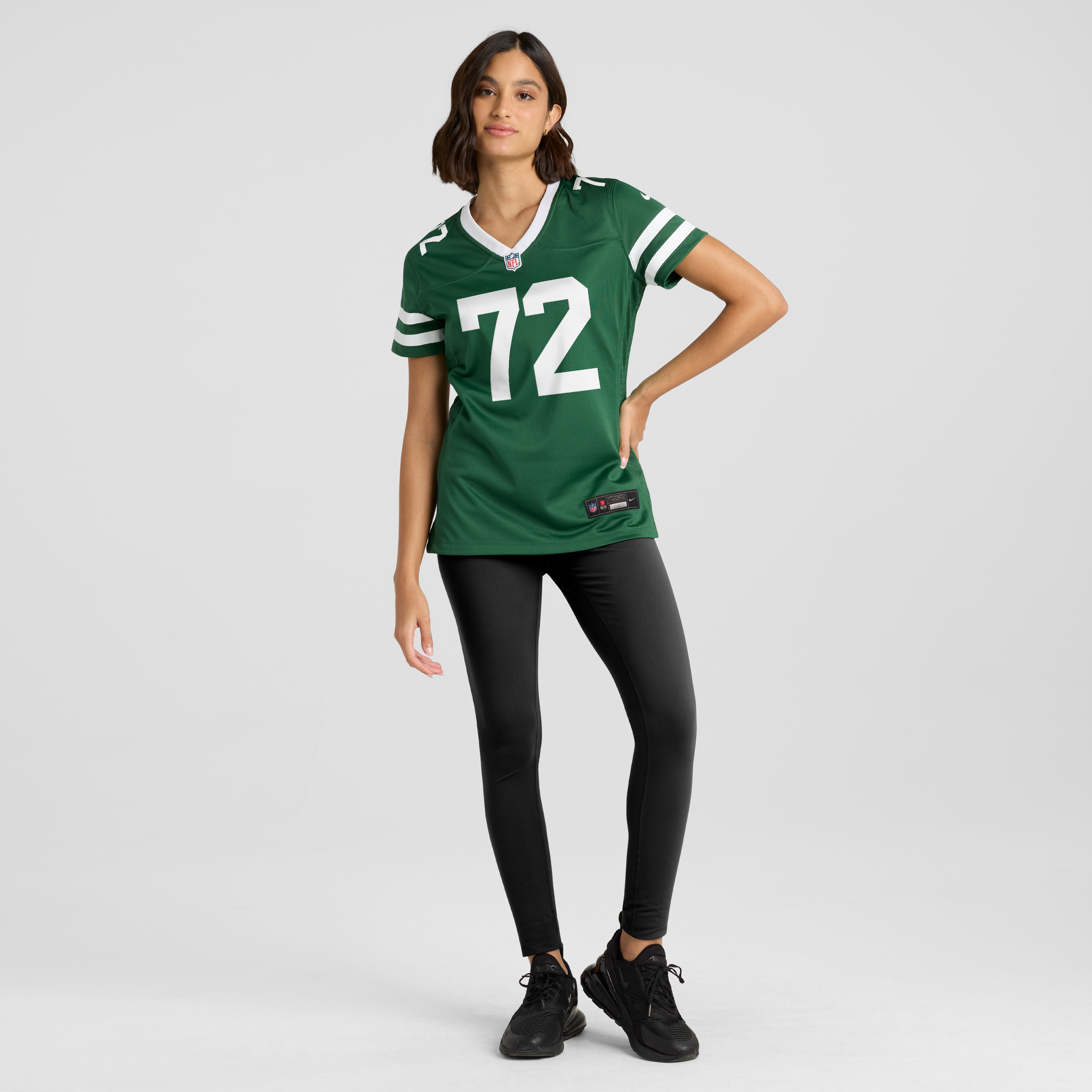 Maillot de match Nike Anez Cooper Legacy Green pour femme, New York Jets