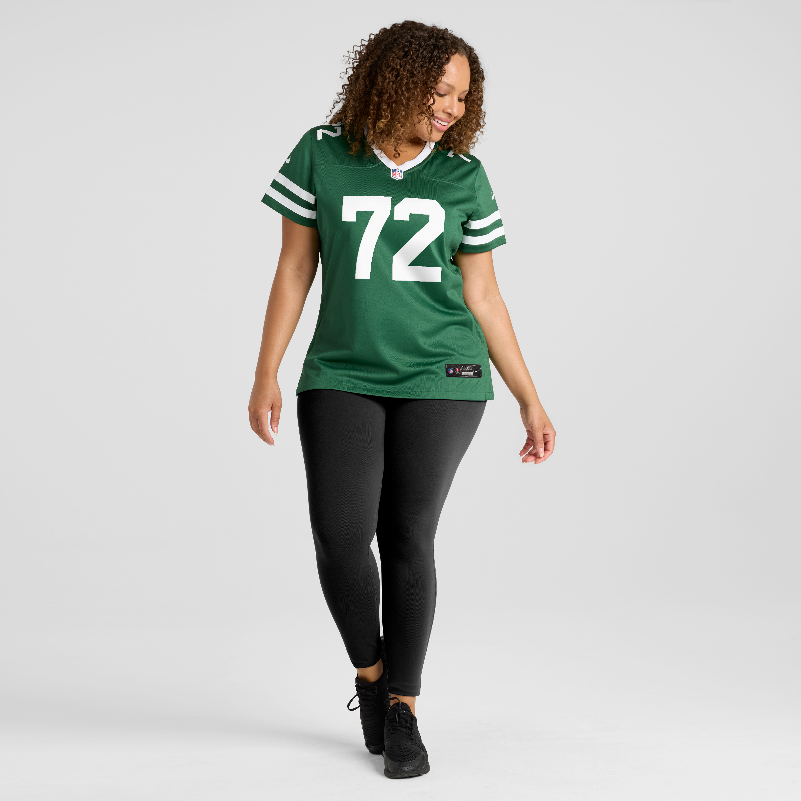 Maillot de match Nike Anez Cooper Legacy Green pour femme, New York Jets