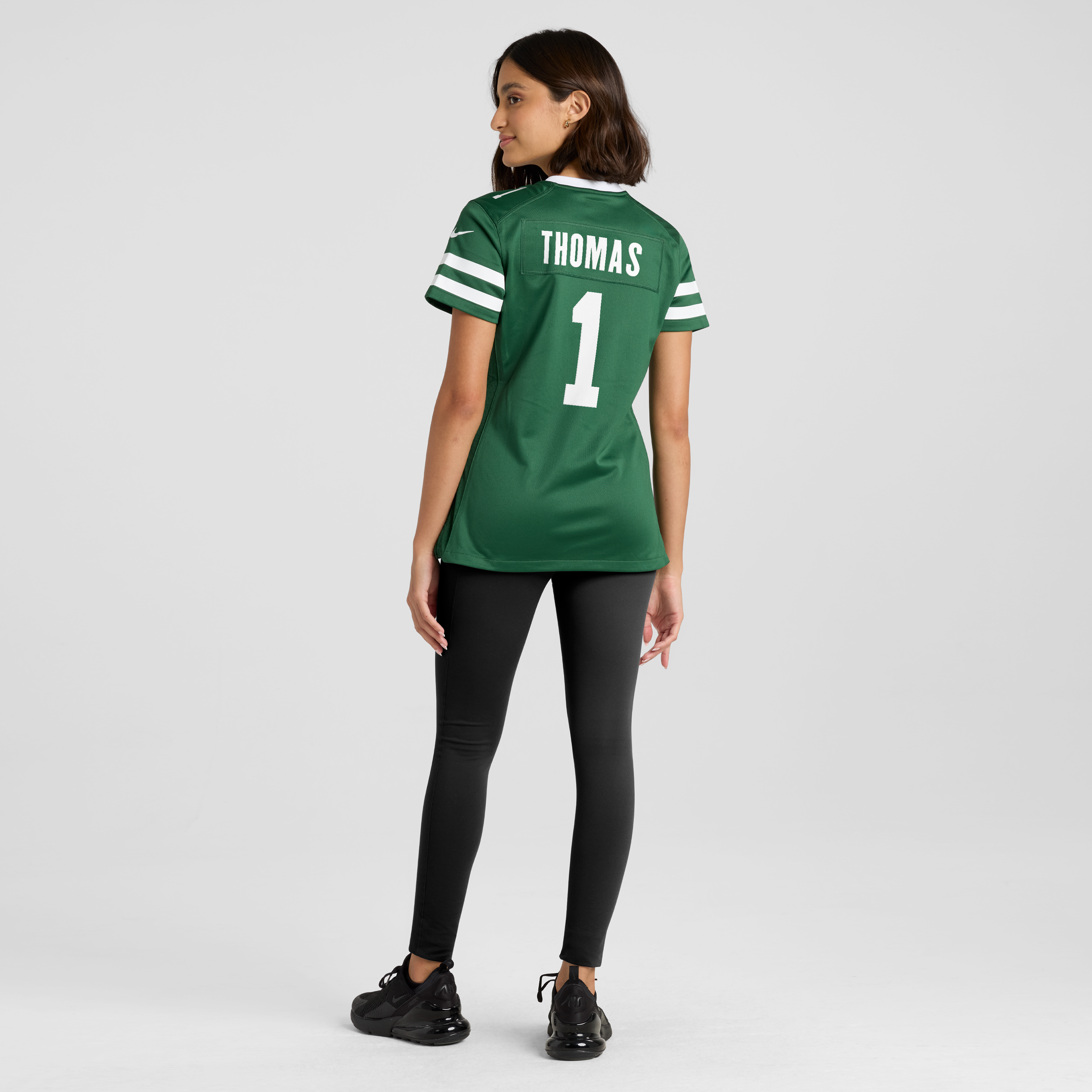 Maillot de match Nike Azareye'h Thomas Legacy Green pour femme, New York Jets