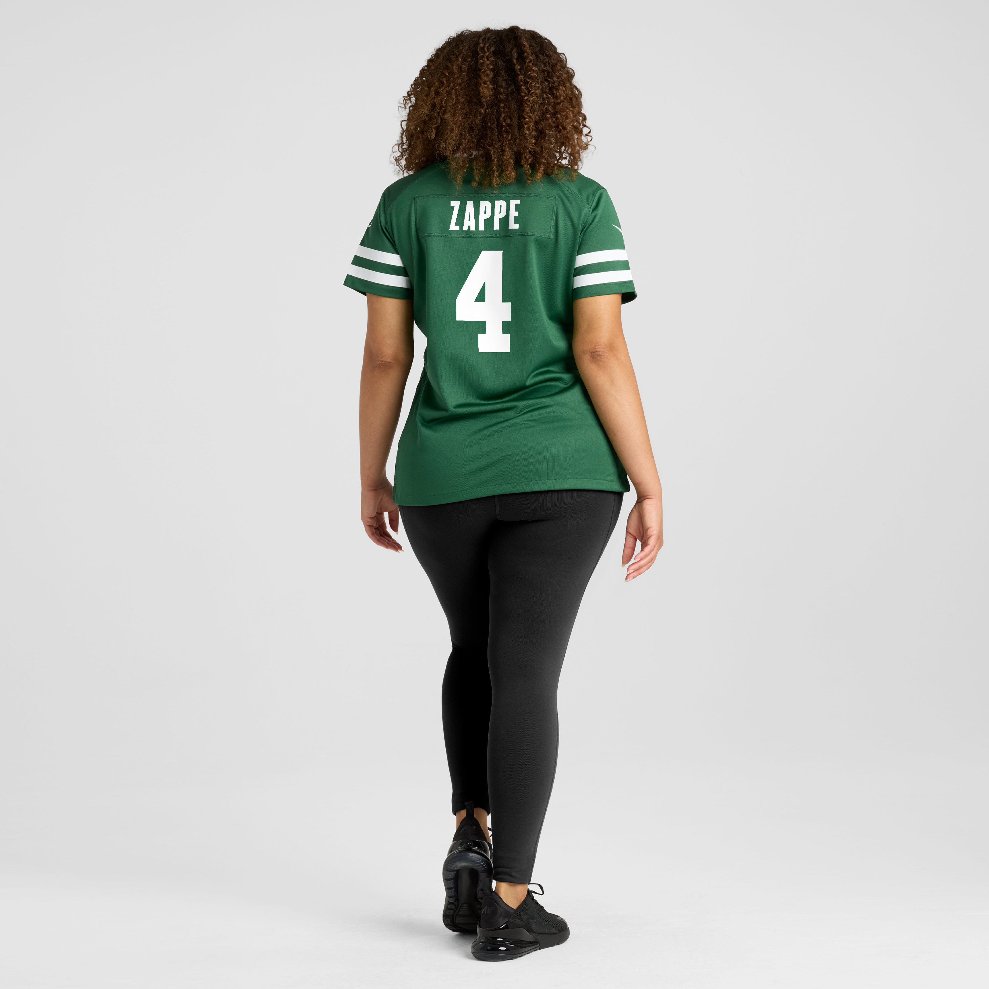 Maillot de match Nike Bailey Zappe Legacy Green pour femme, New York Jets