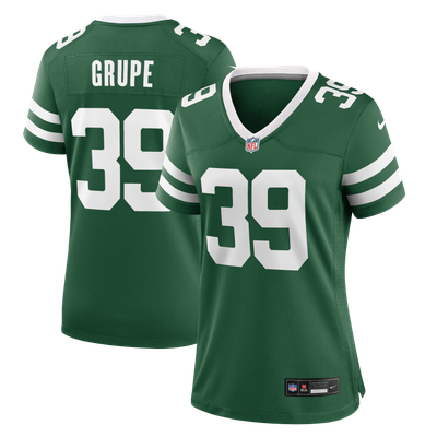 Blake Grupe New York Jets Nike Women's Team Game Jersey - Legacy Green