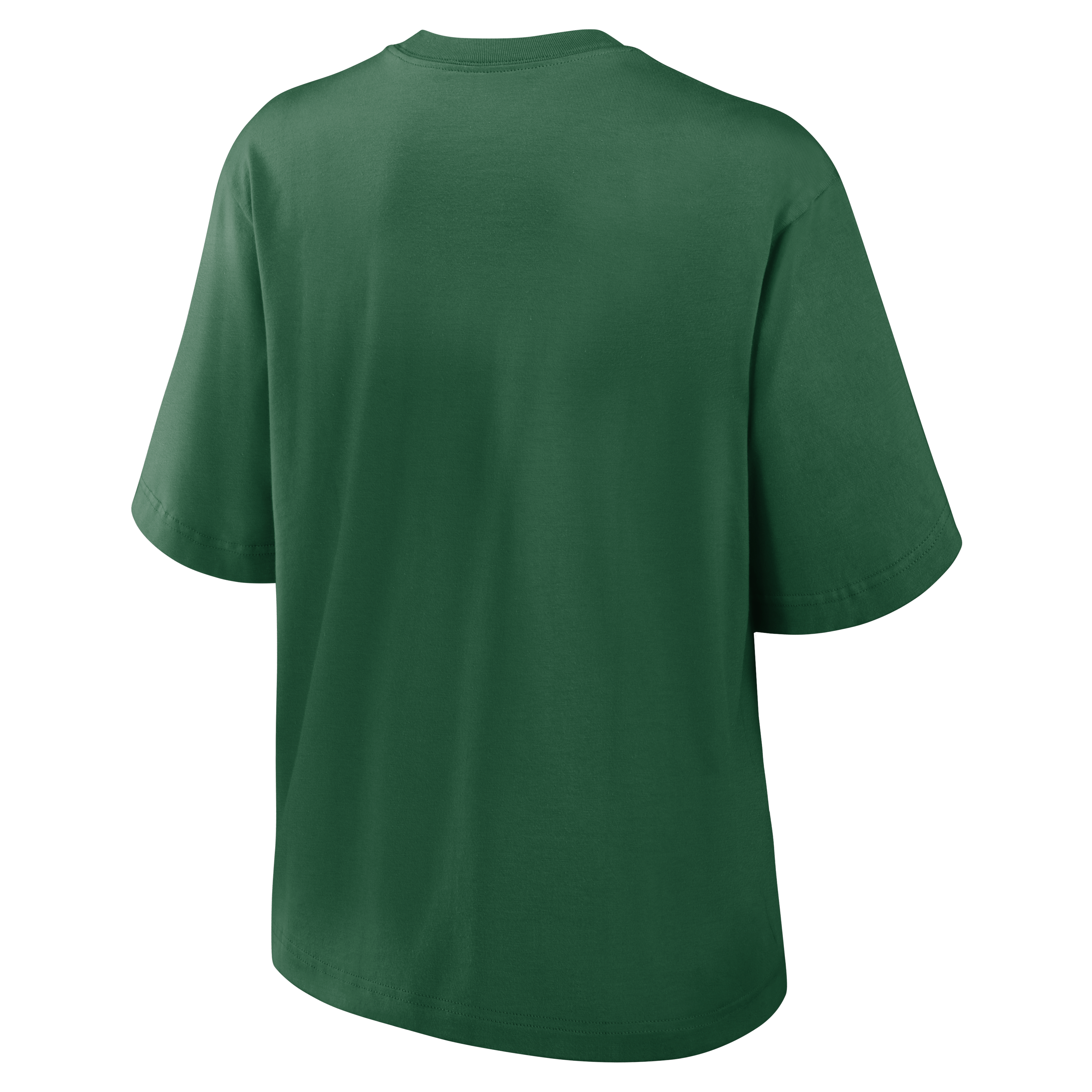 Women's Nike Green New York Jets Primetime Essential Boxy T-Shirt