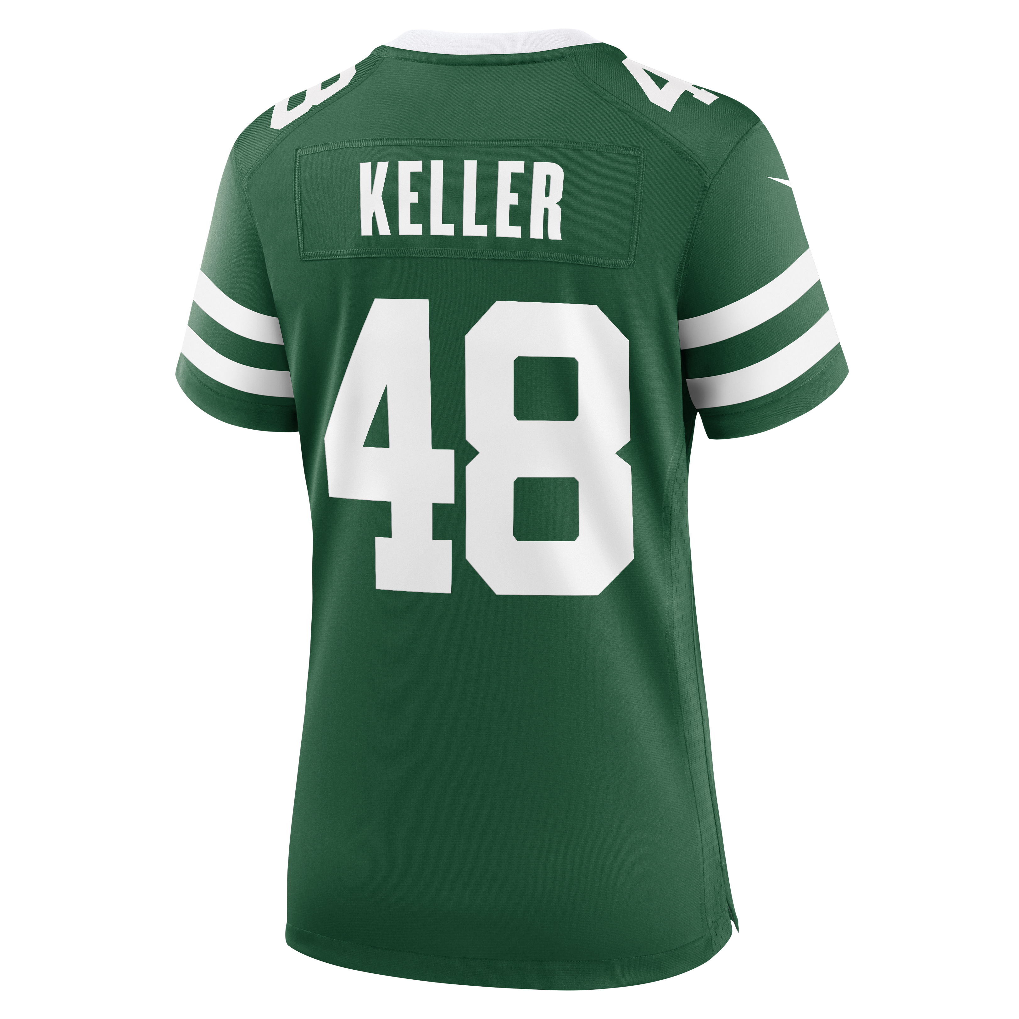 Women's Nike Jaden Keller Legacy Green New York Jets Team Game Jersey
