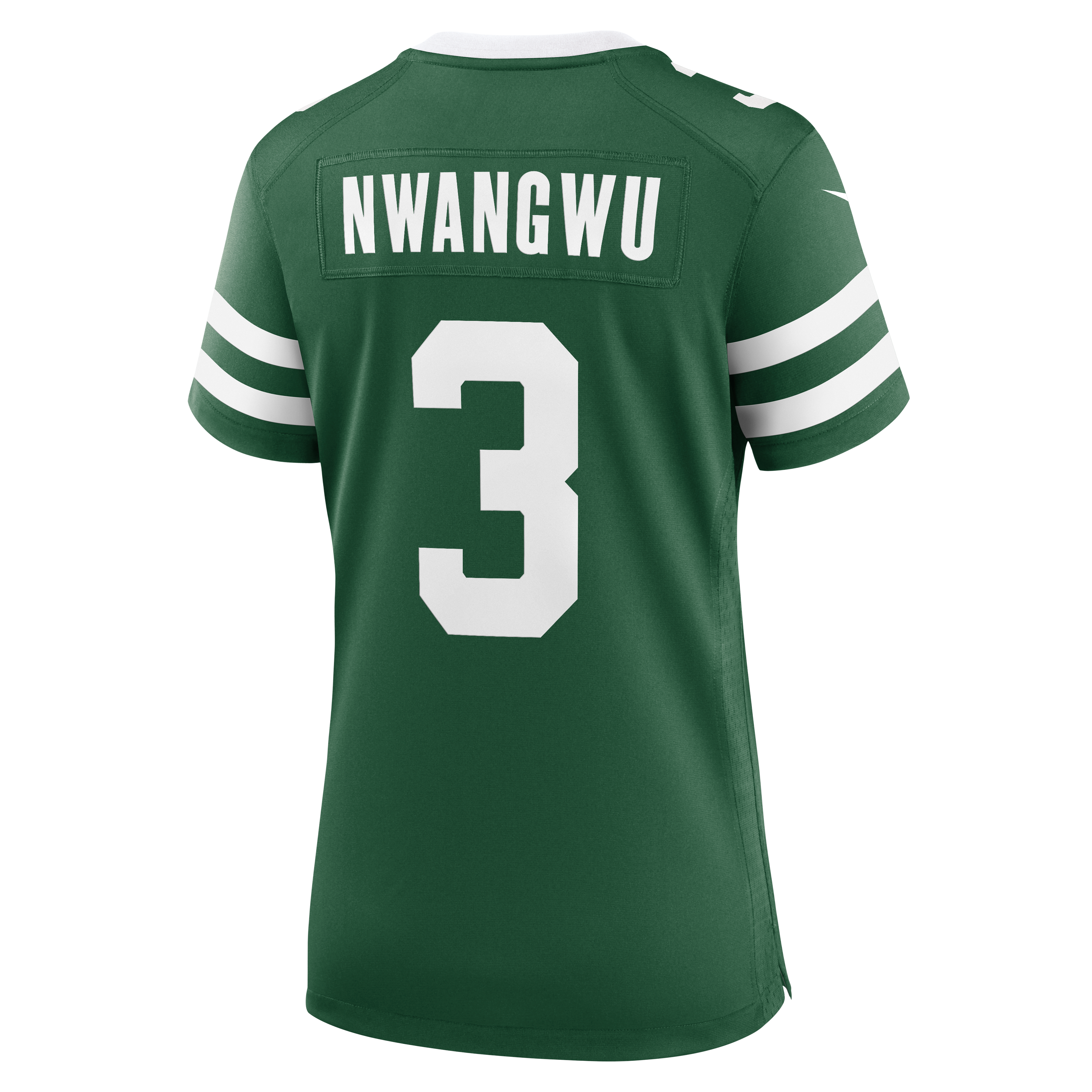 Women's Nike Kene Nwangwu Legacy Green New York Jets Team Game Jersey