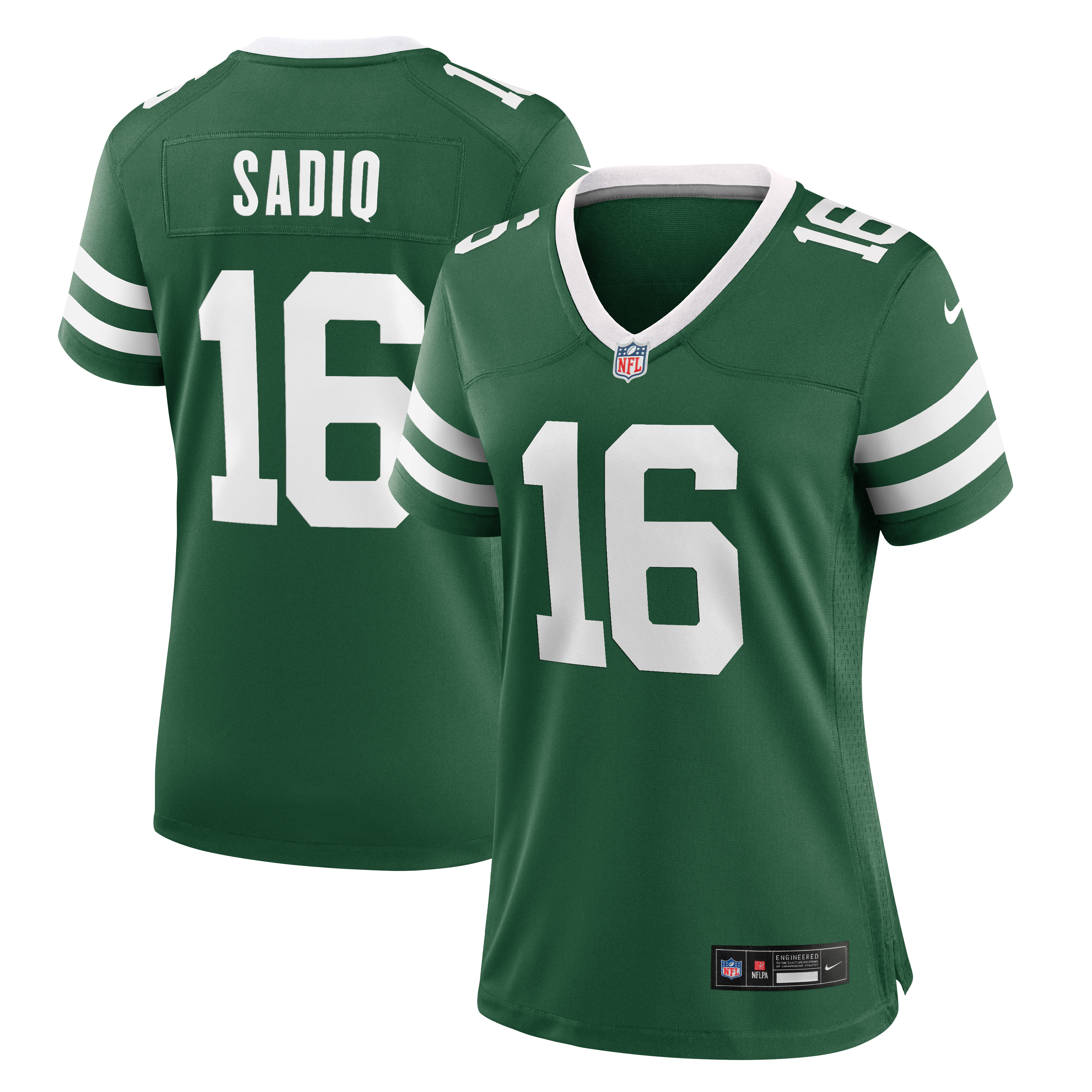 Maillot de match Nike Kenyon Sadiq Legacy Green pour femme, New York Jets