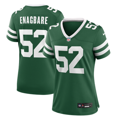 Kingsley Enagbare New York Jets Nike Women's Team Game Jersey - Legacy Green
