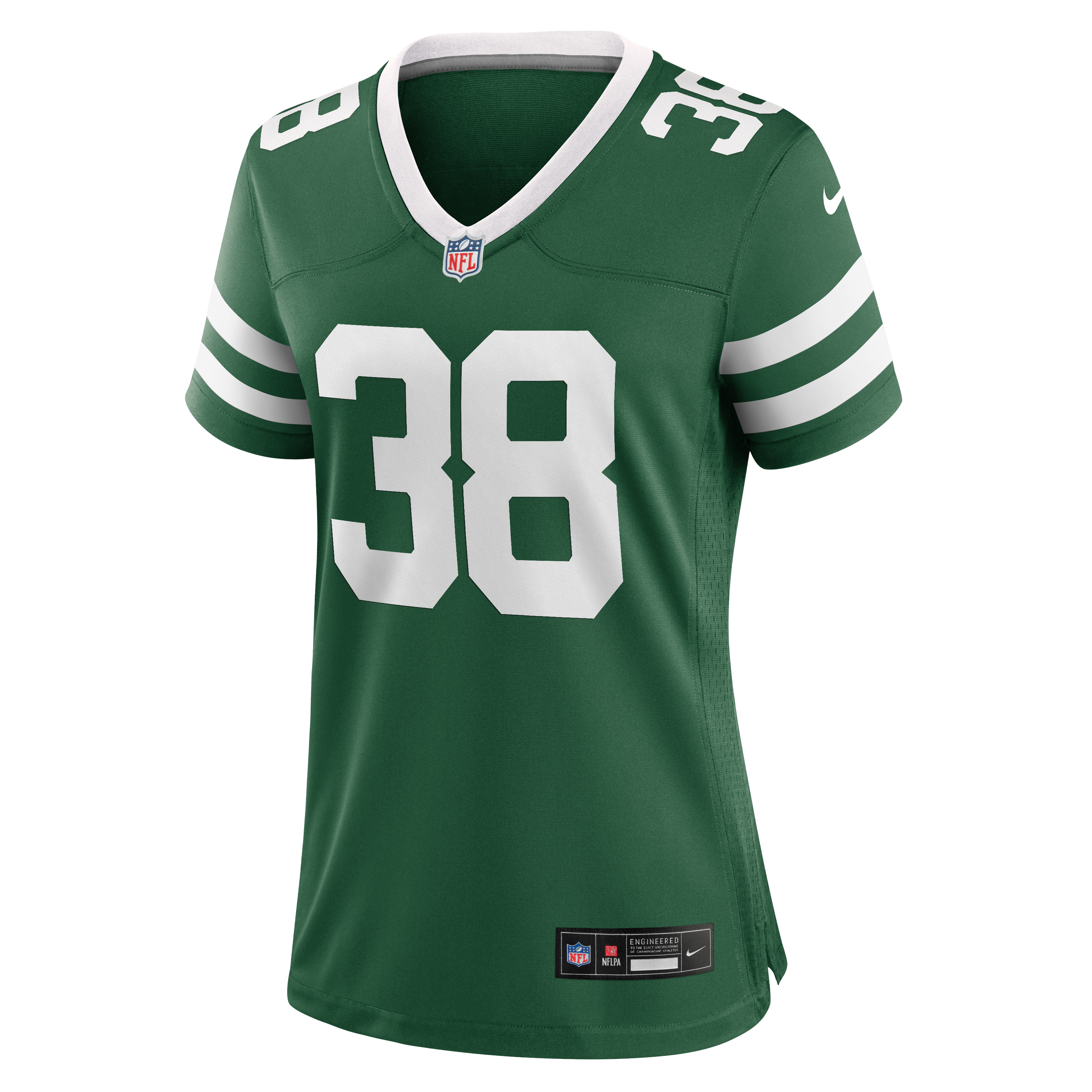 Women's Nike Mory Bamba Legacy Green New York Jets Team Game Jersey