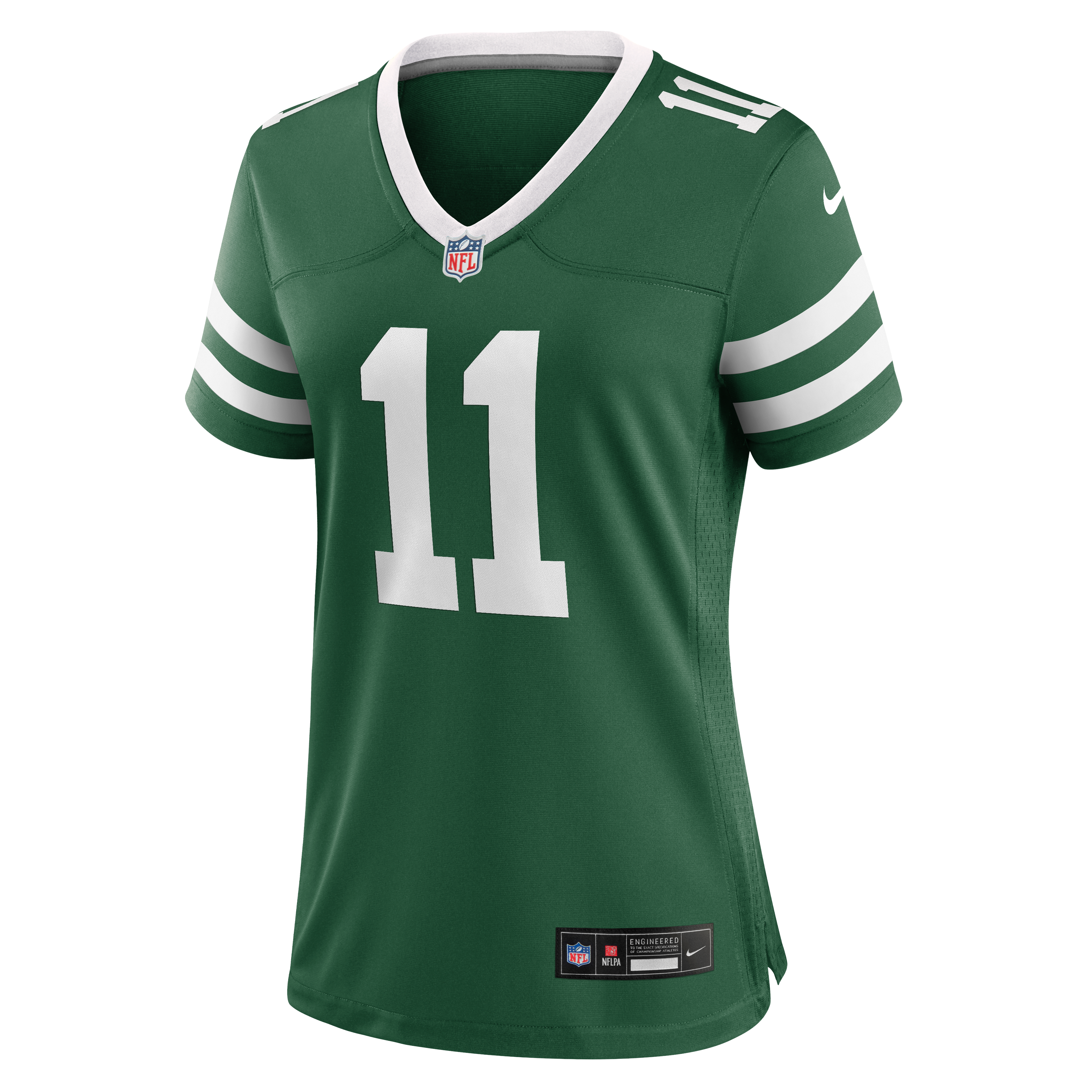 Maillot de match Nike Omar Cooper Jr. Legacy vert pour femme, New York Jets