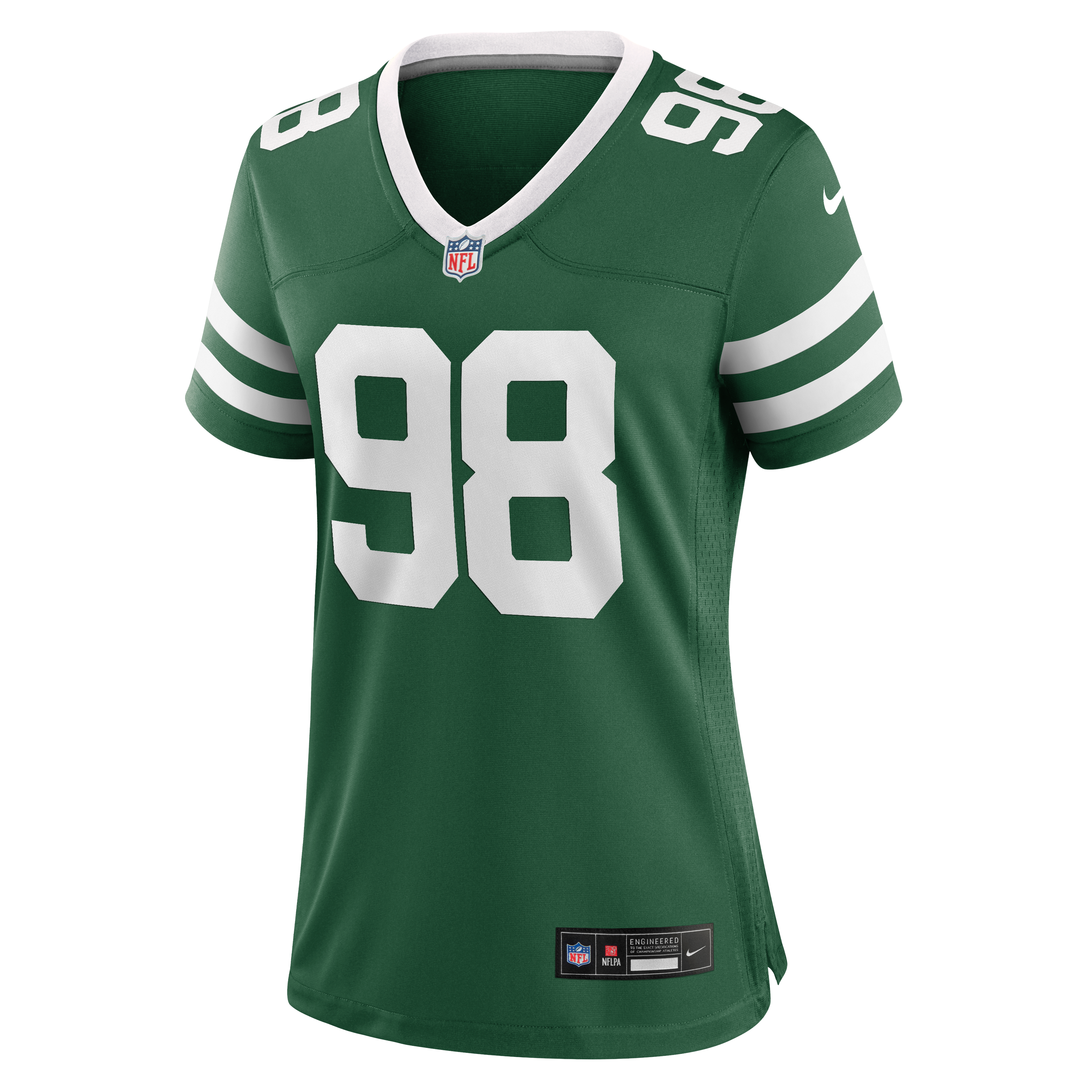 Maillot de match Nike Payton Page Legacy Green pour femme, New York Jets