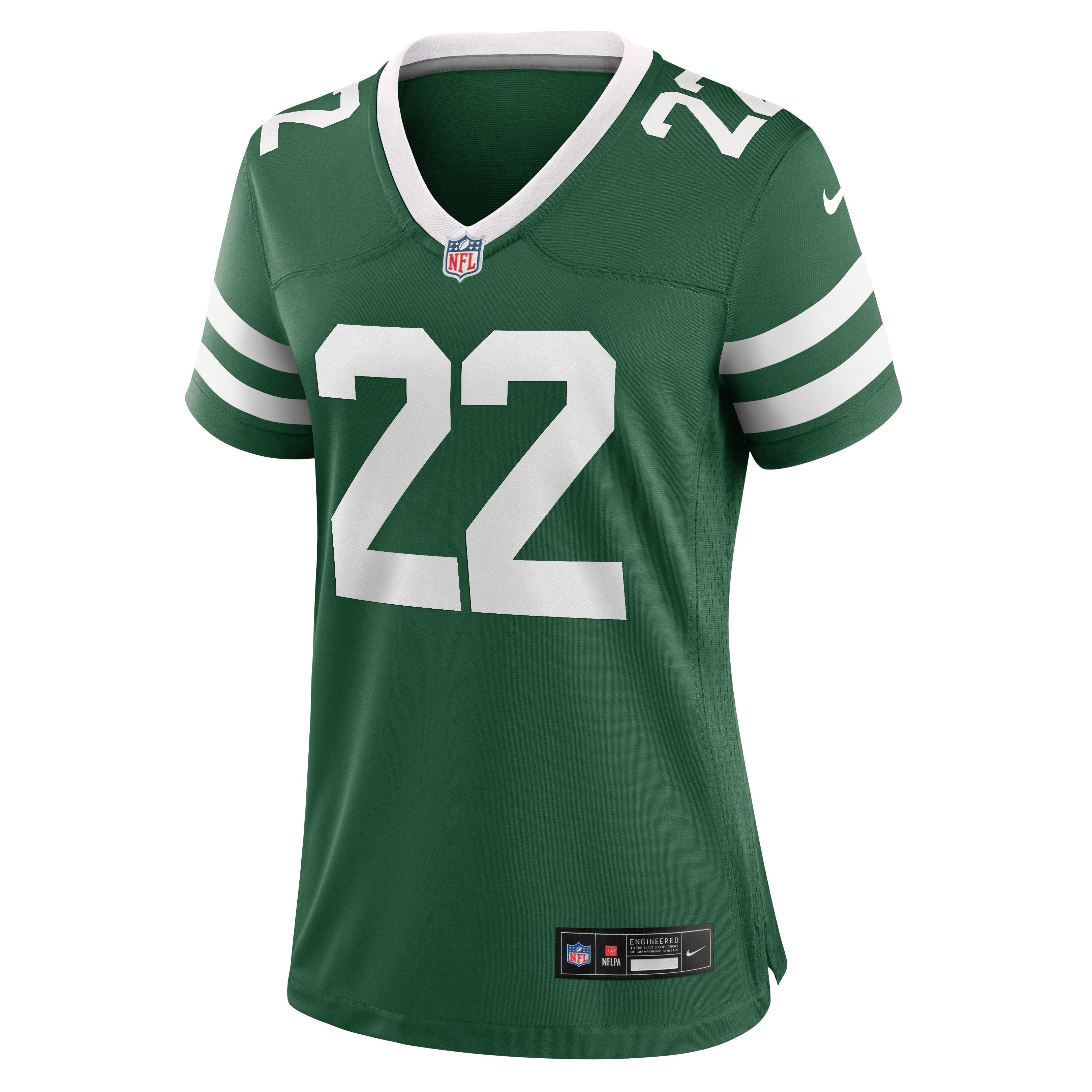Women's Nike Samuel Womack III Legacy Green New York Jets Team Game Jersey