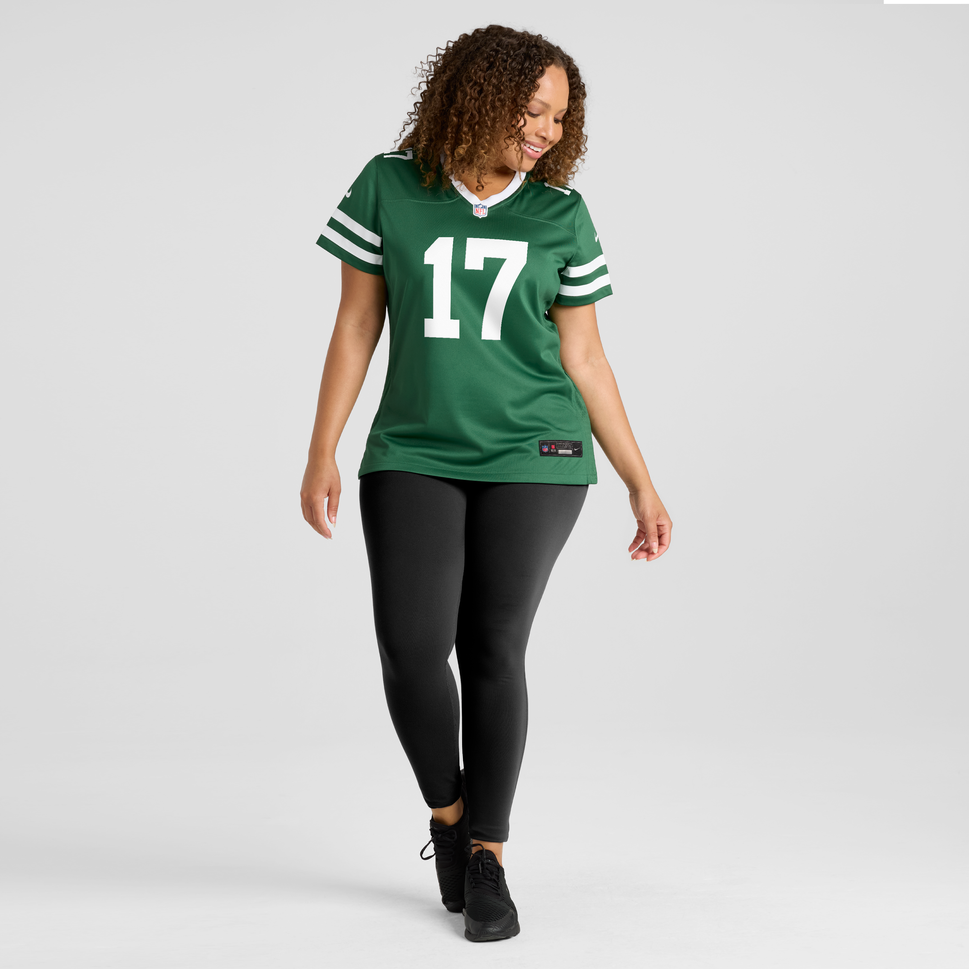 Maillot de match Nike Tim Patrick Legacy Green pour femme, New York Jets