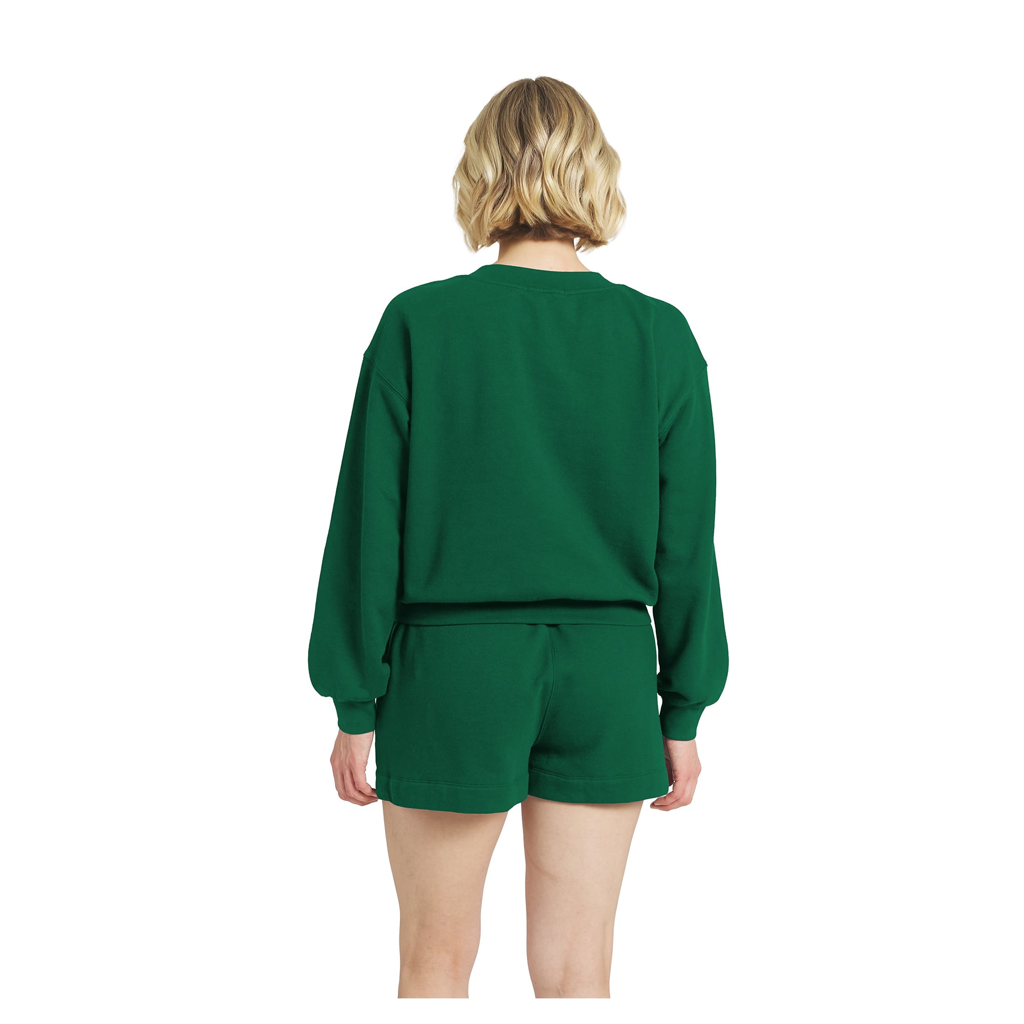 Women's WEAR by Erin Andrews Green New York Jets Fleece V-Neck Lounge Set