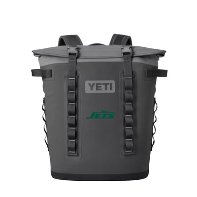  New York Jets YETI Hopper M20 Soft Cooler Backpack - Charcoal