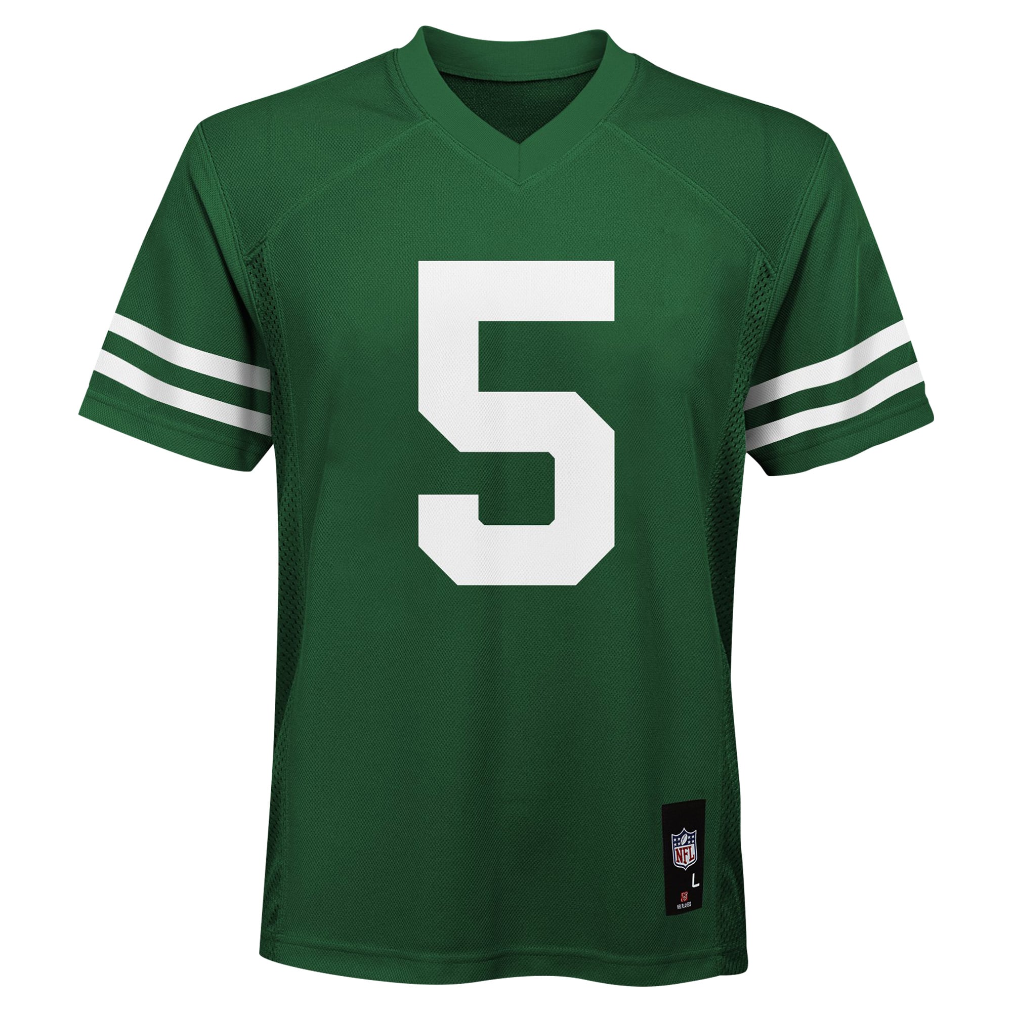 Youth Garrett Wilson Green New York Jets Replica Jersey