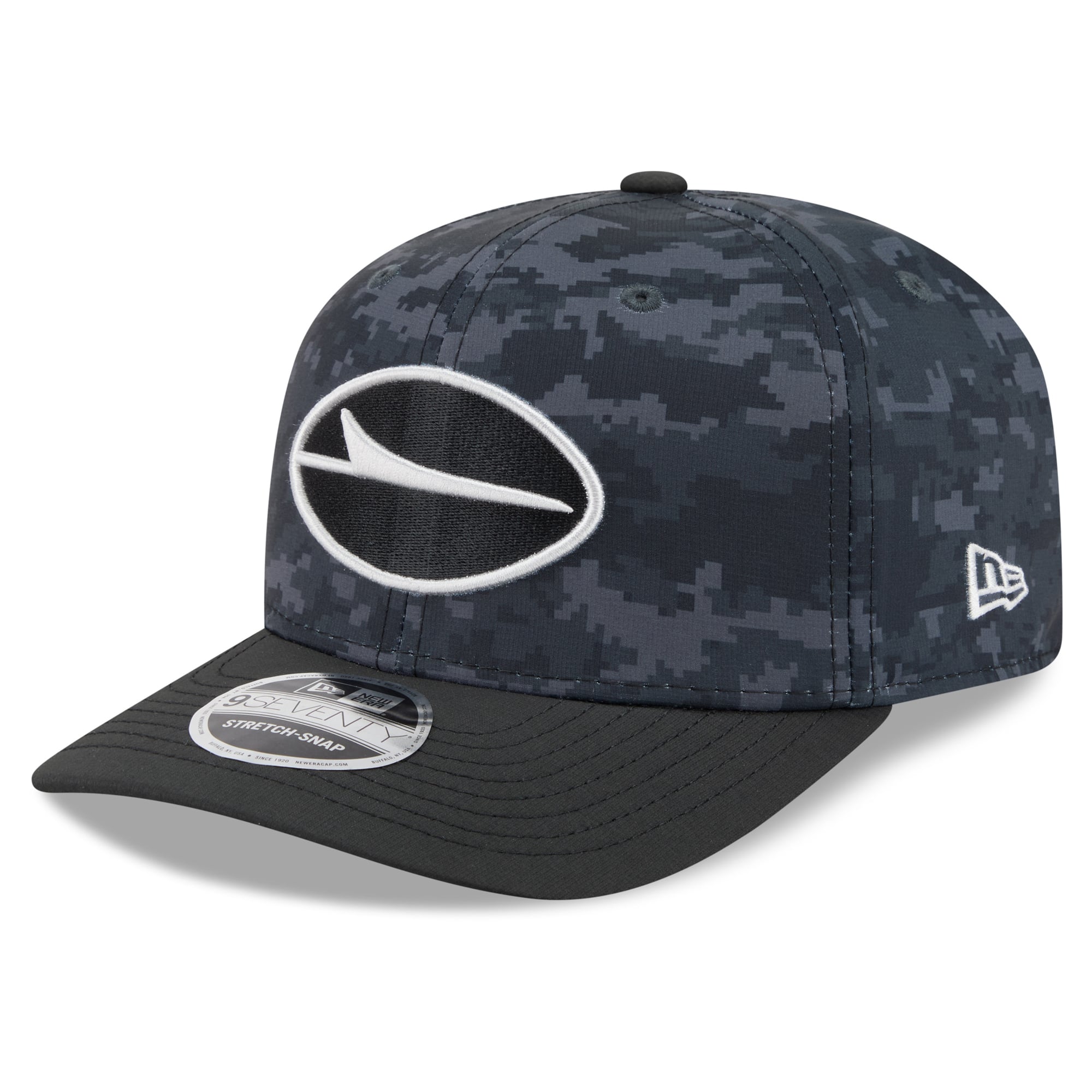 Casquette ajustable New Era noire pour jeunes New York Jets 2026 Salute To Service 9SEVENTY