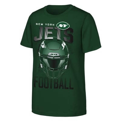  New York Jets Outerstuff Youth Full Gear T-Shirt - Green
