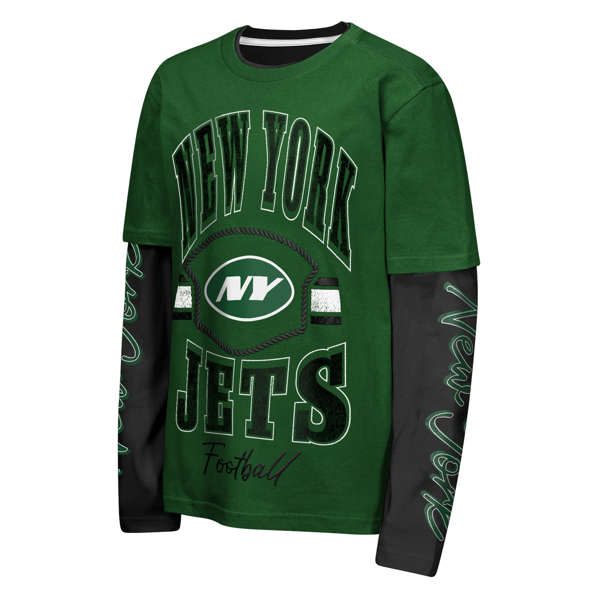 Ensemble combo de mouvement vert New York Jets pour jeunes la marque Outerstuff