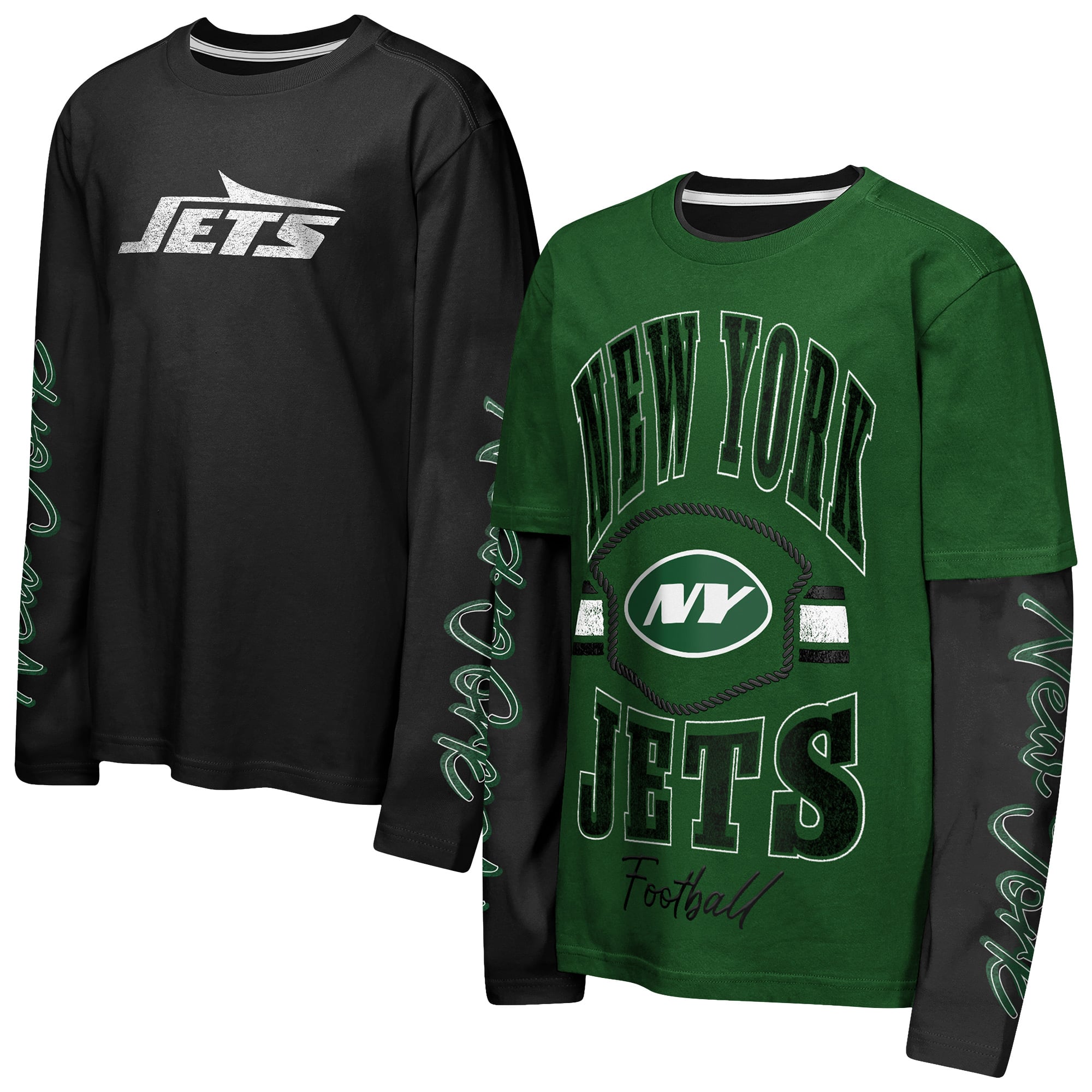 Youth Outerstuff Green New York Jets Motion Combo Set