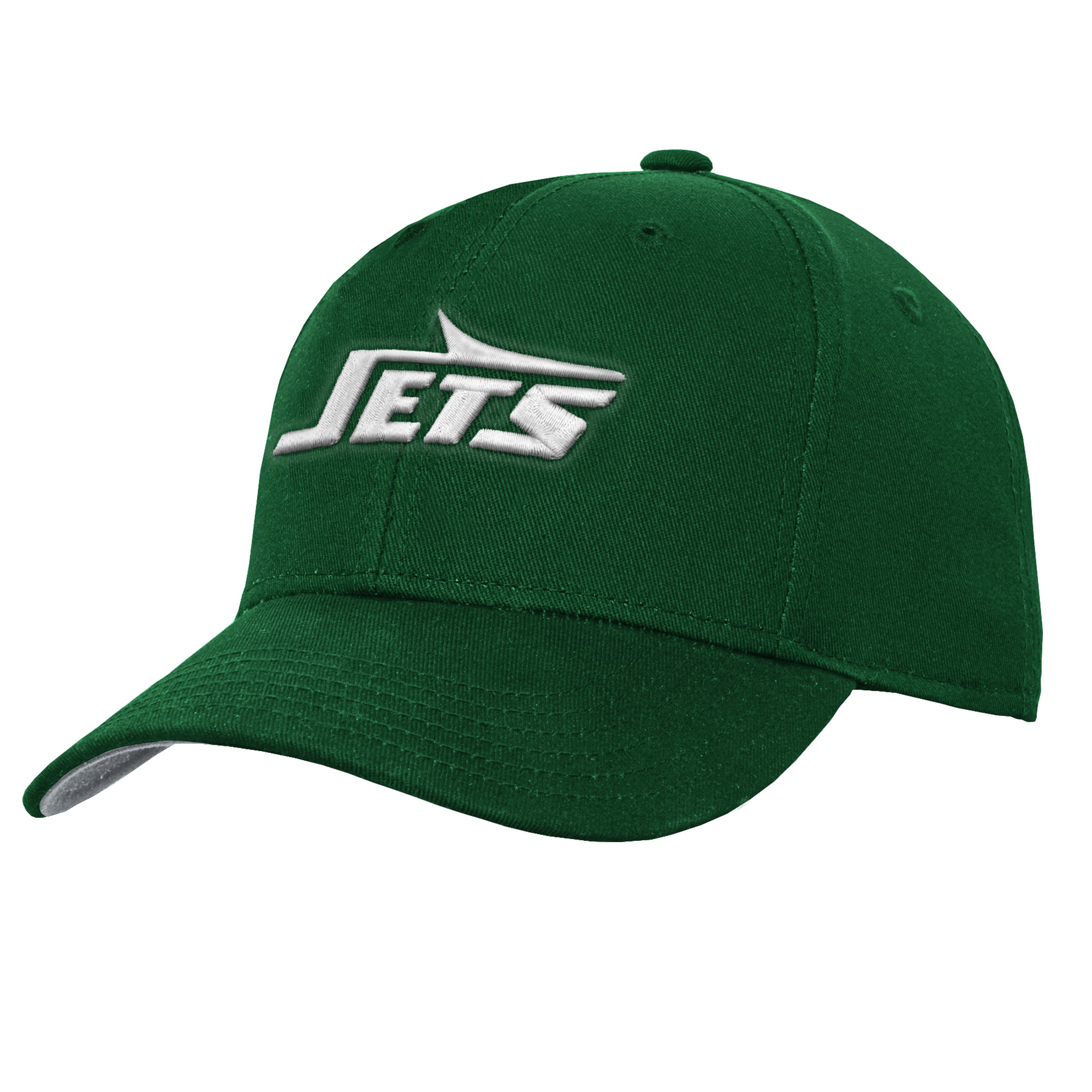 Casquette à visière pré-courbée verte New York Jets pour jeunes Outerstuff