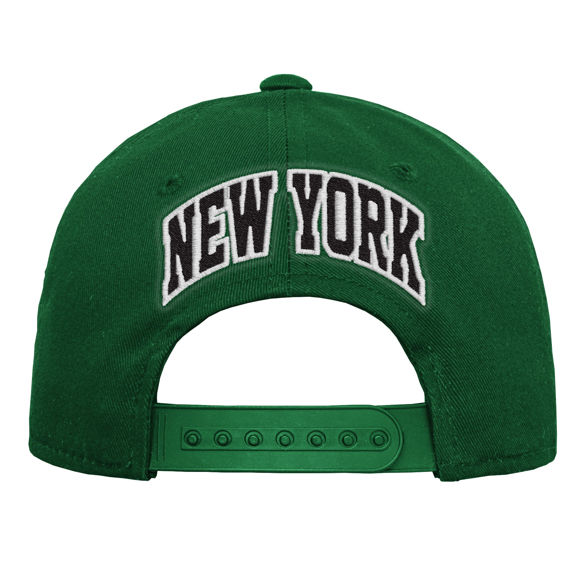 Casquette à visière pré-courbée verte New York Jets pour jeunes Outerstuff