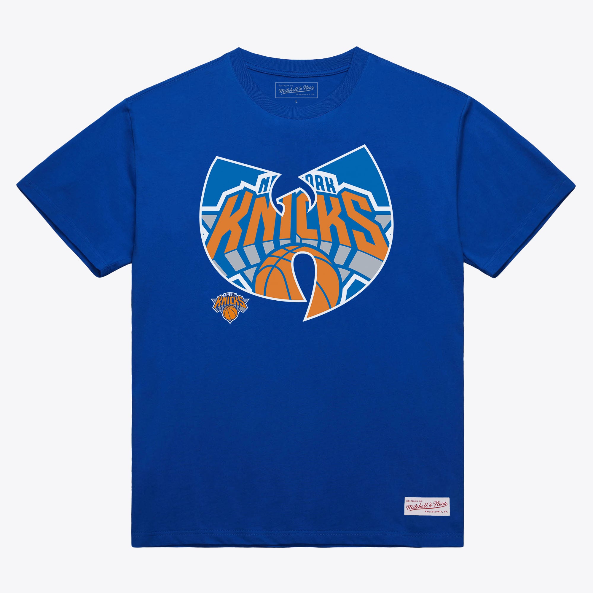 New York Knicks x Wu-Tang Blue T-Shirt