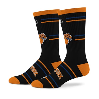 New York Knicks Starter  Signify Cushioned Crew Socks - Black
