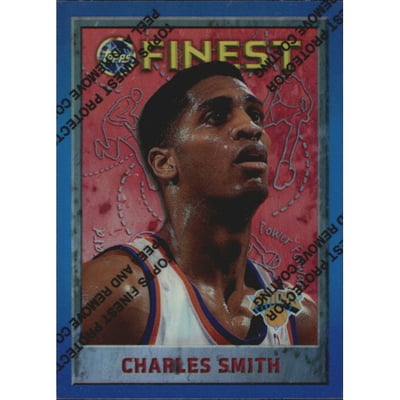 1995-96 Finest Refractors #155 Charles Smith