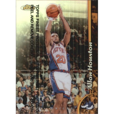1998-99 Finest Refractors #31 Allan Houston