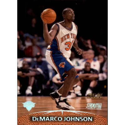 1999-00 Stadium Club First Day Issue #190 DeMarco Johnson