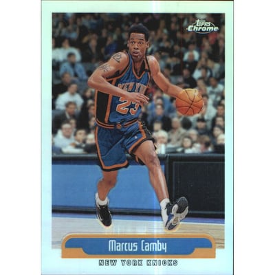 1999-00 Topps Chrome Refractors #229 Marcus Camby