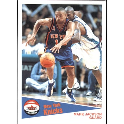 2001-02 Fleer Shoebox Footprints #103 Mark Jackson