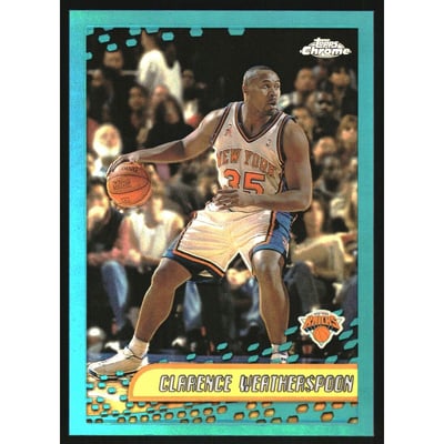 2001-02 Topps Chrome Refractors #36 Clarence Weatherspoon