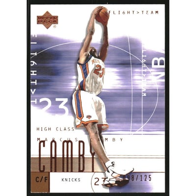 2001-02 Upper Deck Flight Team Copper #77 Marcus Camby