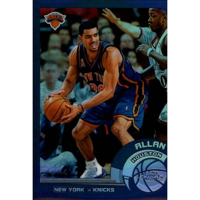 2002-03 Topps Chrome Refractors #71 Allan Houston