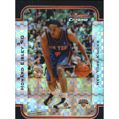 2003-04 Bowman Chrome X-fractors #54 Howard Eisley
