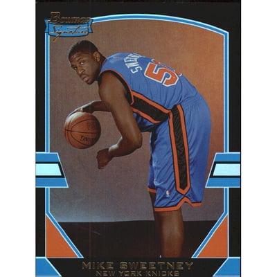 2003-04 Bowman Signature Edition Foil #102 Mike Sweetney